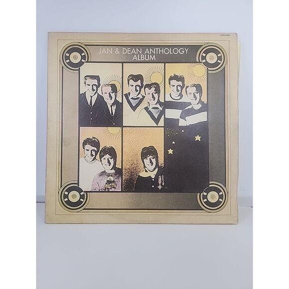 JAN & DEAN ANTHOLOGY ALBUM GREATEST HITS 1ST PRESS PROMO DBL LP DEADMAN'S CURVE - Picture 1 of 8